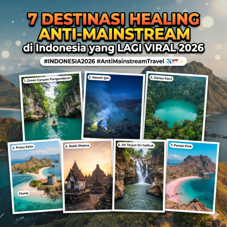 7 Destinasi Wisata Anti Mainstream