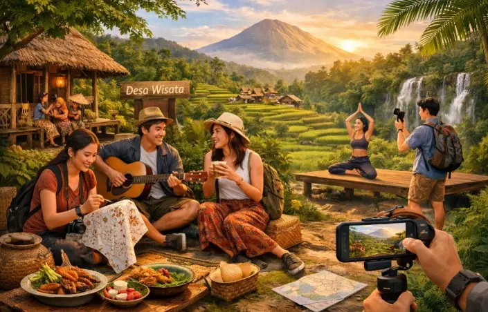 quietcation-bleisure Gaya liburan orang Indonesia