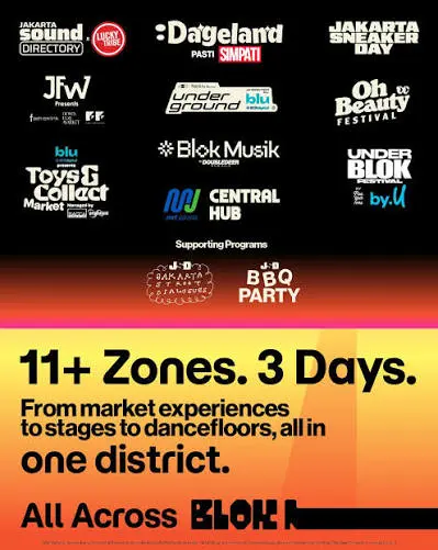 JSD Blok M Fest 2026, Festival Streetwear dan Sneakers yang Ramaikan Jakarta